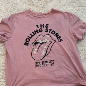 Rolling Stones Pink Women’s T-Shirt
